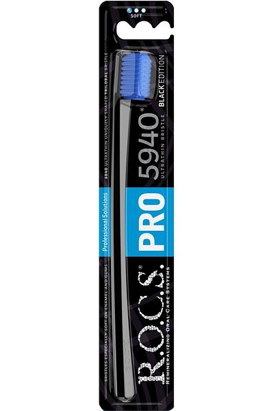 R.O.C.S. R.O.C.S.Rocs Pro Black 5940 - New Series Soft Toothbrush