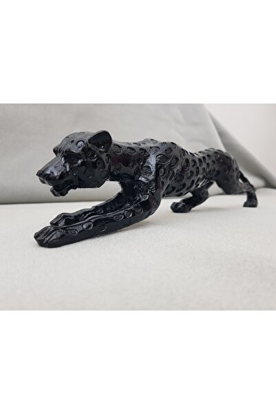 Arose Panter Leopar Jaguar Parlak Siyah Dekor Hrykrl Biblo