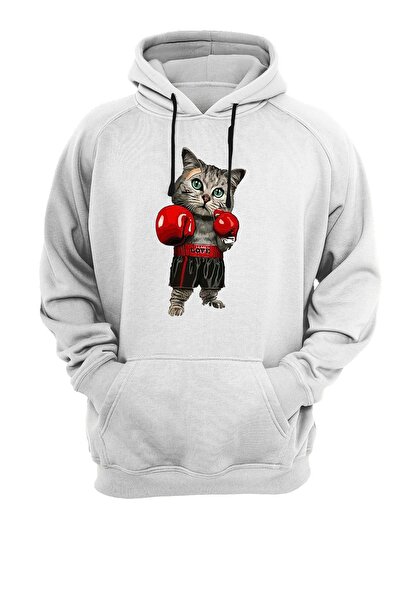 WİDİ Bokser mačka Štampano Dukserica