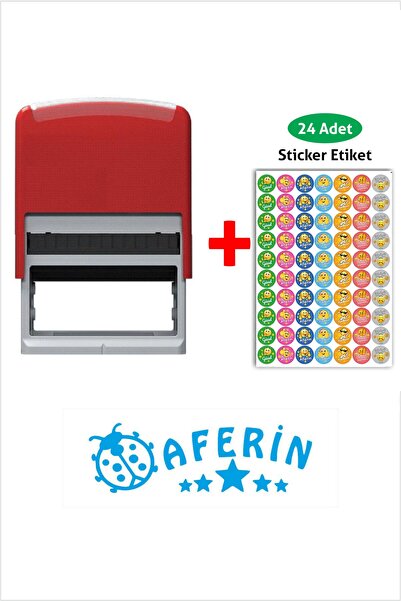 Baskı Life Kendinden Mürekkepli Öğretmen Kaşesi Aferin Kaşesi Bl-78