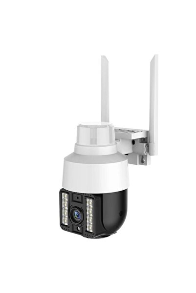 Teknomila Çakarlı 8mp 4k Speed Dome Kablosuz Dış Mekan Kamera
