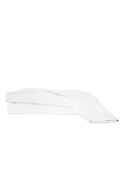 Ateşler Manifatura 100% Cotton Single White Bed Sheet 175x210