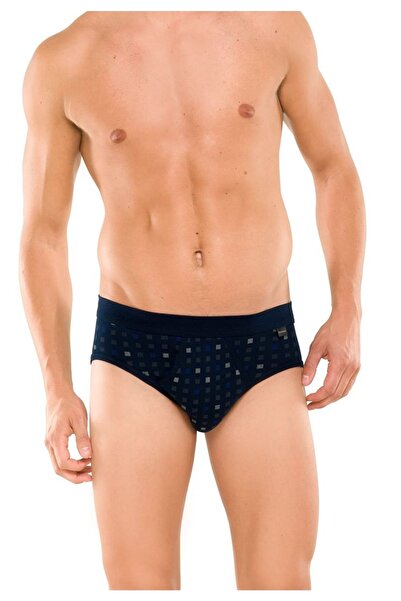 Schiesser Herren Slip 2 PACK - Sportslip, Essentials Feinripp, Karodruck, S-XXL