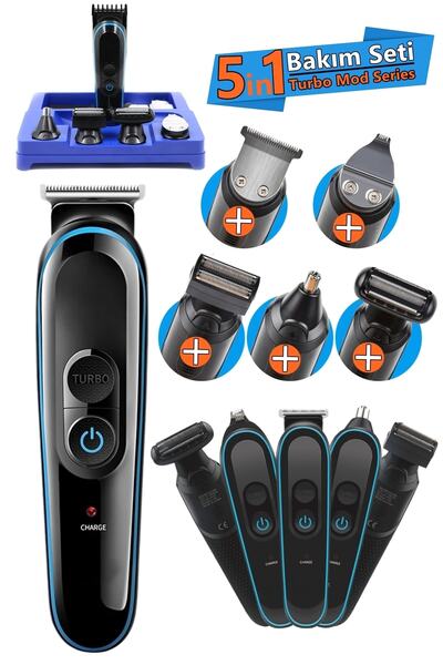 yopigo 690 5in1 Saç Sakal Çizim Lazer Epilasyon Öncesi Kıl Bıyık Tüy Ense Kaş...