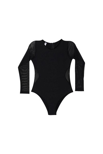 SHELLSEA Girl's Tulle Detailed Long Sleeve Swimsuit