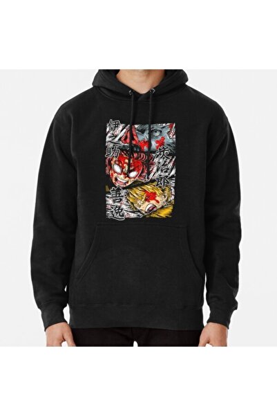 GALASHOP سترة بغطاء للرأس يابانية نموذجية لقاتل الشياطين