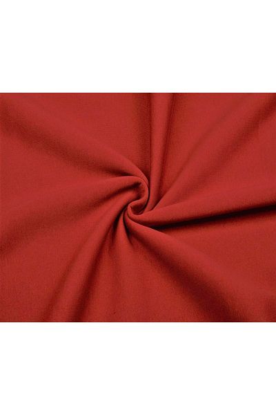 ÖZGÜR KUMAŞ Red Raised 3 Thread Jersey Fabric