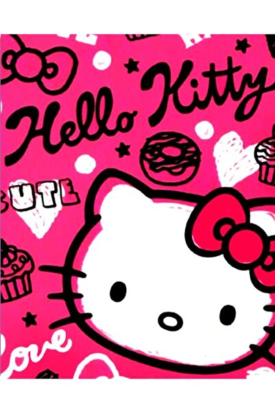 İŞTE BU Hello Kitty Baskılı Yandan Kaydırmalı Lüks Gazlı Pembe Çakmak