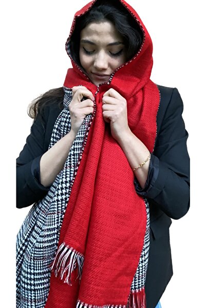 laviyonsa Double Sided Crow's Feet Soft Large Shawl & Scarf