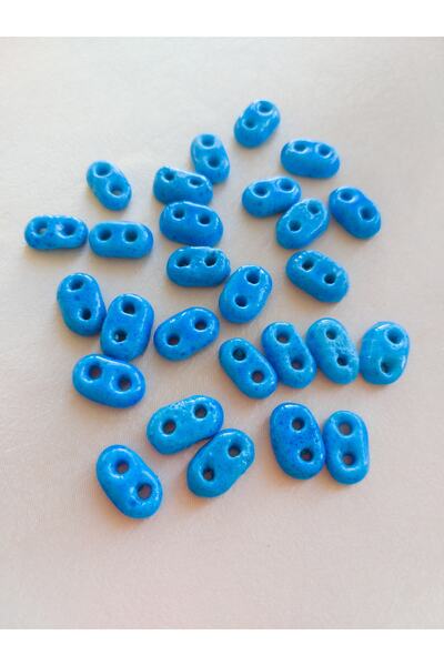 Bonanka عدد 2 خرزة آشورية ذات عيون 1.5 - 2.0 سم (4 حبات)