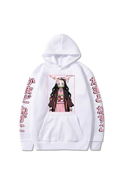 Nezuko Anime Demon Hoodie Kimetsu Hoodies