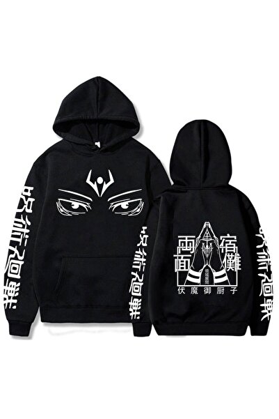 GALASHOP Jujutsu Kaisen Gojo Satoru Baskılı Hoodie Model456