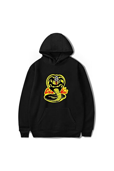 GALASHOP هوديي مطبوع للجنسين من كوبرا كاي موديل 49