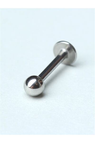 Düz Labret Silver Piercing