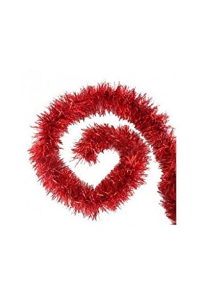 MEKA HOME 2mt Metalize Boyun Parti Simi Kırmızı