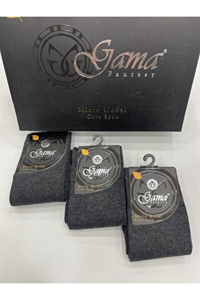 Gama Çorap 3 броя микромодал, размер 38-40, размер сервитьор, 100% естествени, без найлон, дебели зимни мъжки чорапи