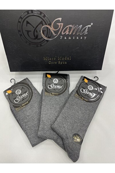 Gama Çorap 3 броя микромодал, размер 38-40, размер сервитьор, 100% естествени, без найлон, дебели зимни мъжки чорапи