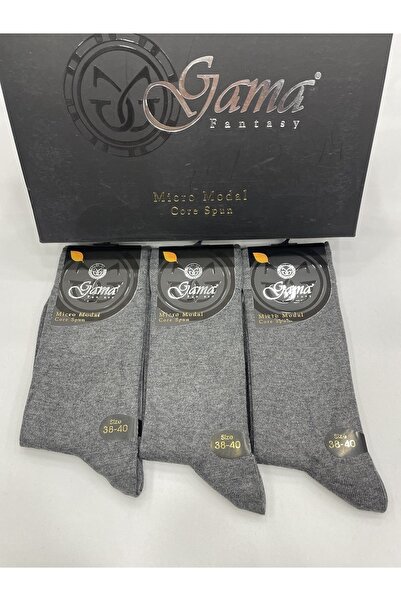 Gama Çorap 3 броя микромодал, размер 38-40, размер сервитьор, 100% естествени, без найлон, дебели зимни мъжки чорапи