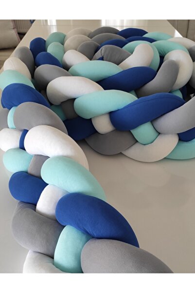 Lucky Kids 190 سم 4 قطع حماية محبوكة / سرير - واقي مرتبة