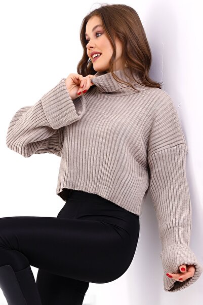 GND Tricotaj Pulover cu gât