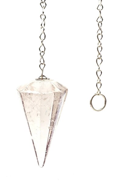 Asya Gems Dumanlı Kuvars Doğal Taş Pandül (sarkaç)