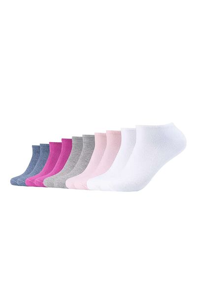 s.Oliver Packung mit 10 Unisex-Sportsocken – Einfarbig