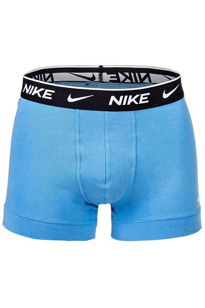 Nike Herren Boxershorts, 3er Pack - Trunks, Logobund, Cotton Stretch