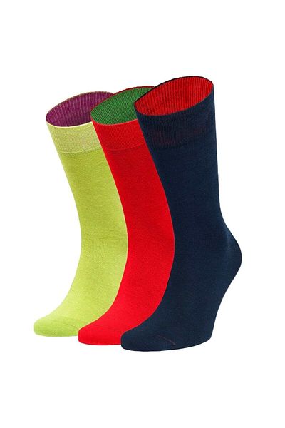 von Jungfeld Socken - Mehrfarbig - 3er-Pack