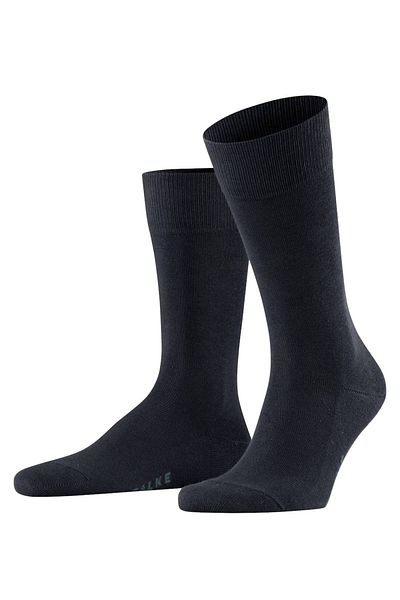 FALKE Herren Socken – Family SO, Uni Baumwollmischung Versatile Strümpfe