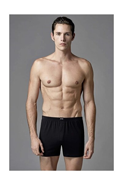 Eros Ανδρικό μπροστινό κουμπί πολύχρωμο 2 πακέτο μπόξερ 100% βαμβάκι