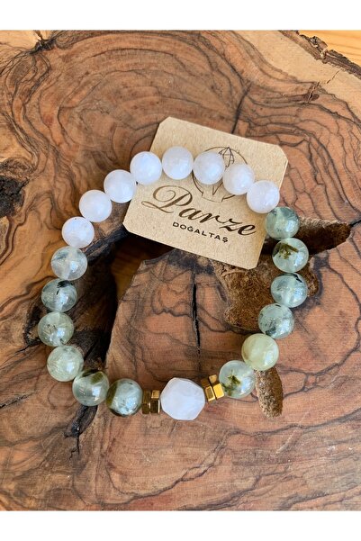 parze doğaltaş فرينيت (بيرينايت) وسوار تصميم حجر القمر