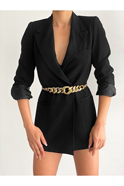 coaksco Ζώνη με χρυσή αλυσίδα