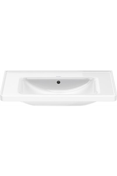 Duravit D-neo Etajerli Lavabo 80 Cm, Alpin Beyaz 2367800000