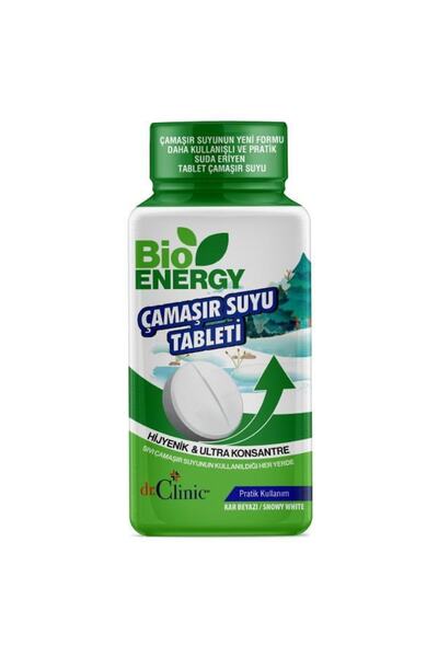 Dr. Clinic Bioenergy Tablet Çamaşır Suyu Kar Beyazı 32 Adet