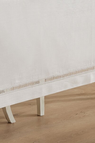 ÖDEL HOME Linen Intermediate Lace Table Cloth