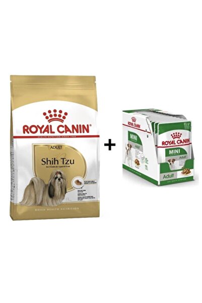Royal Canin Shih Tzu Yetişkin Köpek Maması 1.5 Kg + 12 Adet Yaş Mama
