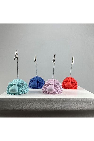 oasis decoration Coral Lamb Note Holder
