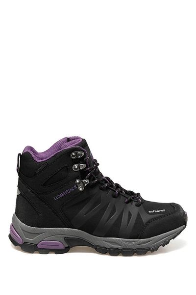 lumberjack Andor Hi Black-purple Waterproof Women's Outdoor Boots