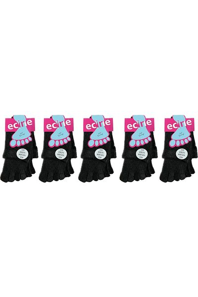 BNN GRUP Smoked Women's Bamboo Toe Socks 3 Pack