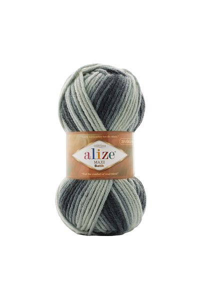 Alize Superlana Maxi Tie-Dye Hand Knitting Yarn 100 gr