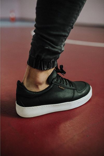 KN Fashion Mp666 Bt, pantofi ortopedici cu dantelă, cu talpă înaltă/groasă, pentru bărbați, negru