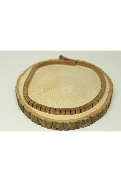 Yasamtohumu Хематит камък с форма на куб 6 мм масив (24410)