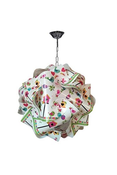 Doğal Tercih Yapboz Puzzle Plastik Avize (30 Adet De-monte Plaka)