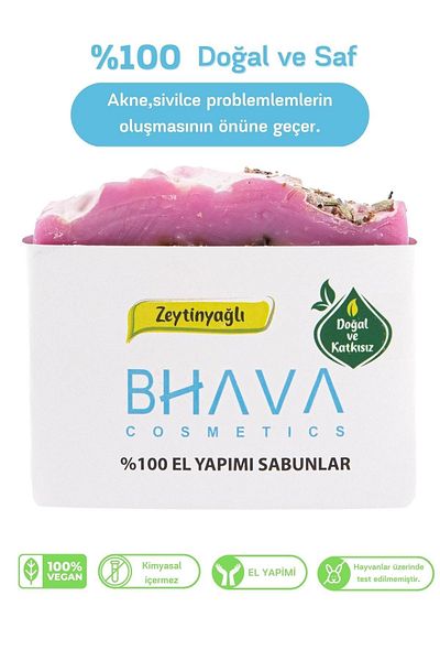 bhava cosmetics Lavender Soap