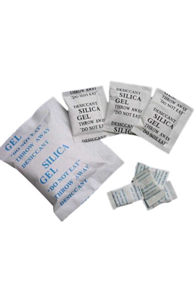 KEEPSAKE 1 Gr 100 Adet Silikajel Nem Alıcı Silika Jel Rutubet Önleyici Küf Giderici Silica Gel