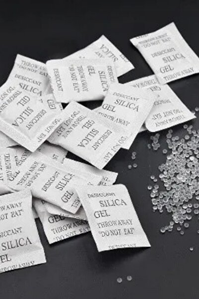 KEEPSAKE 1 Gr 25 Adet Silikajel Nem Alıcı Silika Jel Rutubet Önleyici Küf Giderici Silica Gel