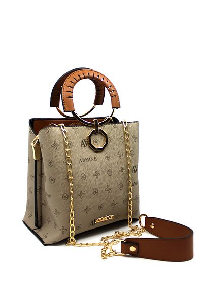 Armine Printed Women's Evening Bag with Chain Strap