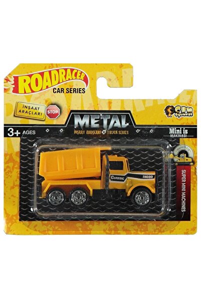 Can Toys Damperli Kamyon Metal Mini Iş Makineleri Serisi Oyuncak Iş Makinesi