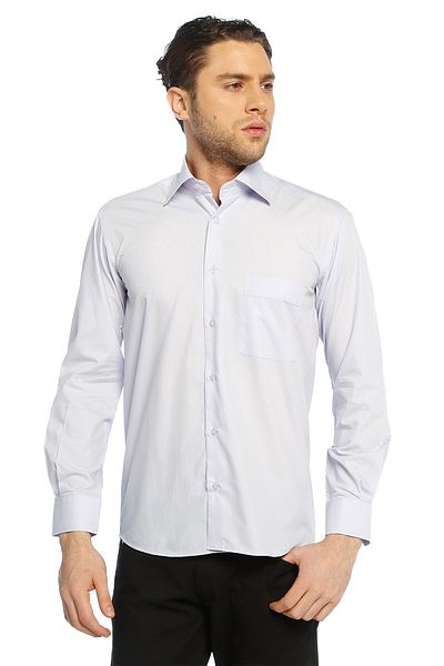 Dicotto Ανδρικό πουκάμισο Lilac Classic Cut μακρυμάνικο μονόχρωμο - 150-6