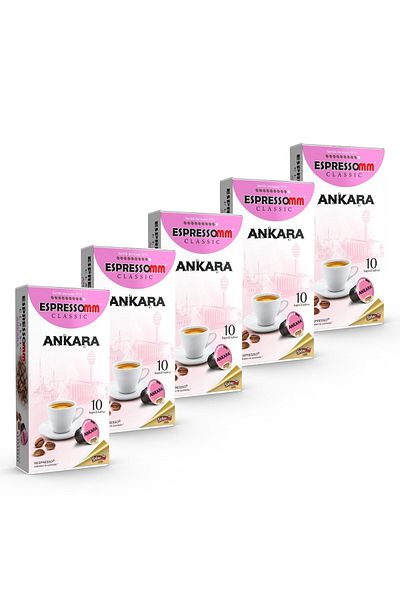 ESPRESSOMM ® Classic Ankara Capsule Coffee (50 Pieces) - Nespresso® Compatible*